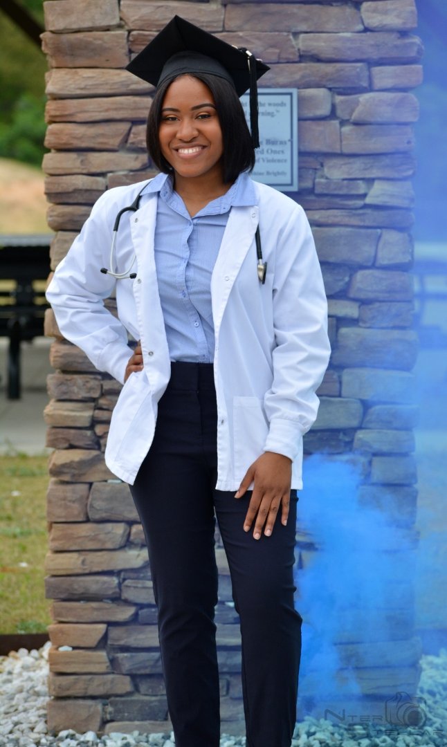 Fort Valley State University senior Gabrielle Henderson will earn her bachelor’s degree in veterinary technology on May 15.