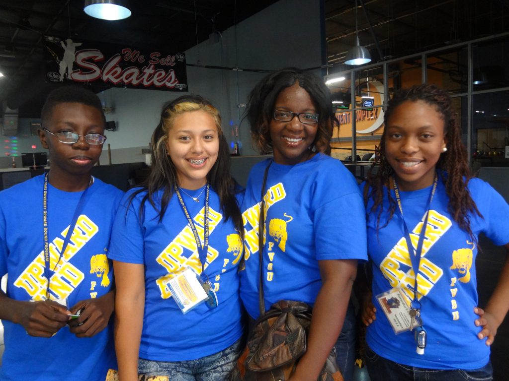 Four Smiling FVSU Upward Bound Students