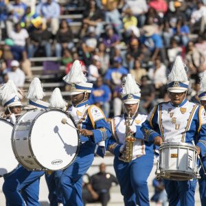 FVSU Marching Band performing