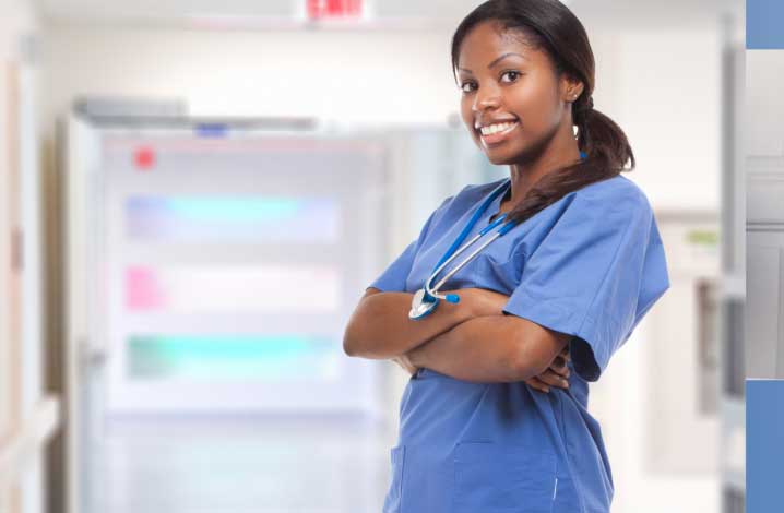 Female nursing student headshot photo