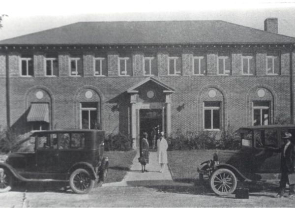Historic photo of FVSU campus building