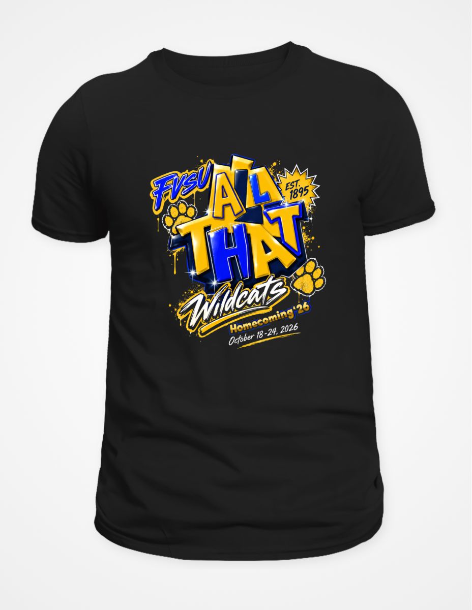 Official FVSU Homecoming 2026 T-Shirt