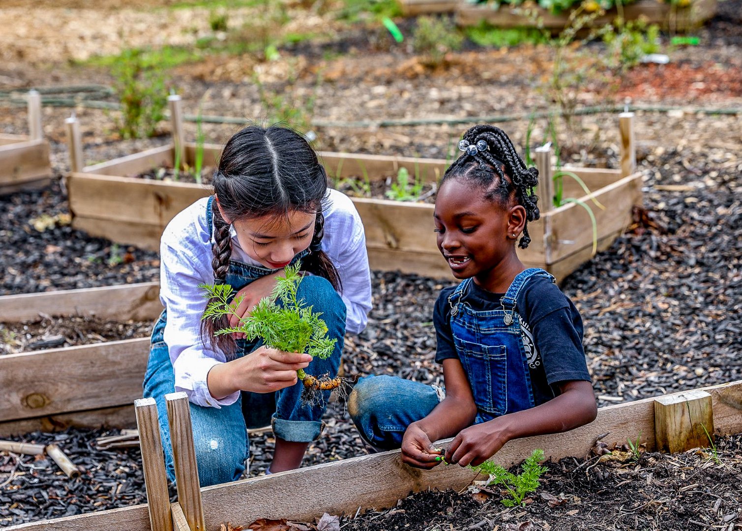 Nickelodeon reporter Rory Wu interviews Kendall about her collaboration with Fort Valley State University and the importance of agriculture.