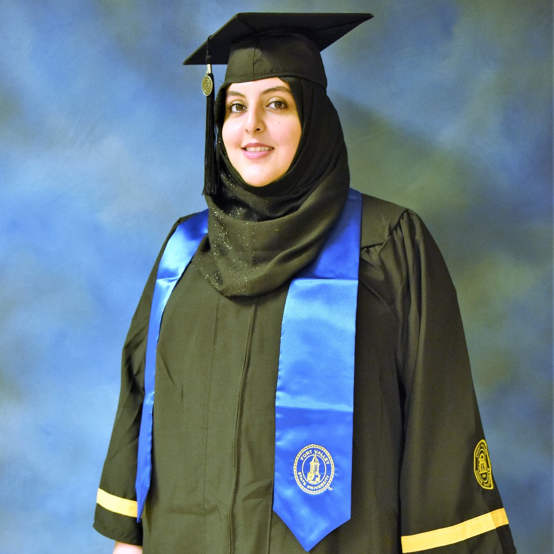 Tasnim Mohammad, who graduated from Fort Valley State University in December 2019, aspires to be an orthodontist.