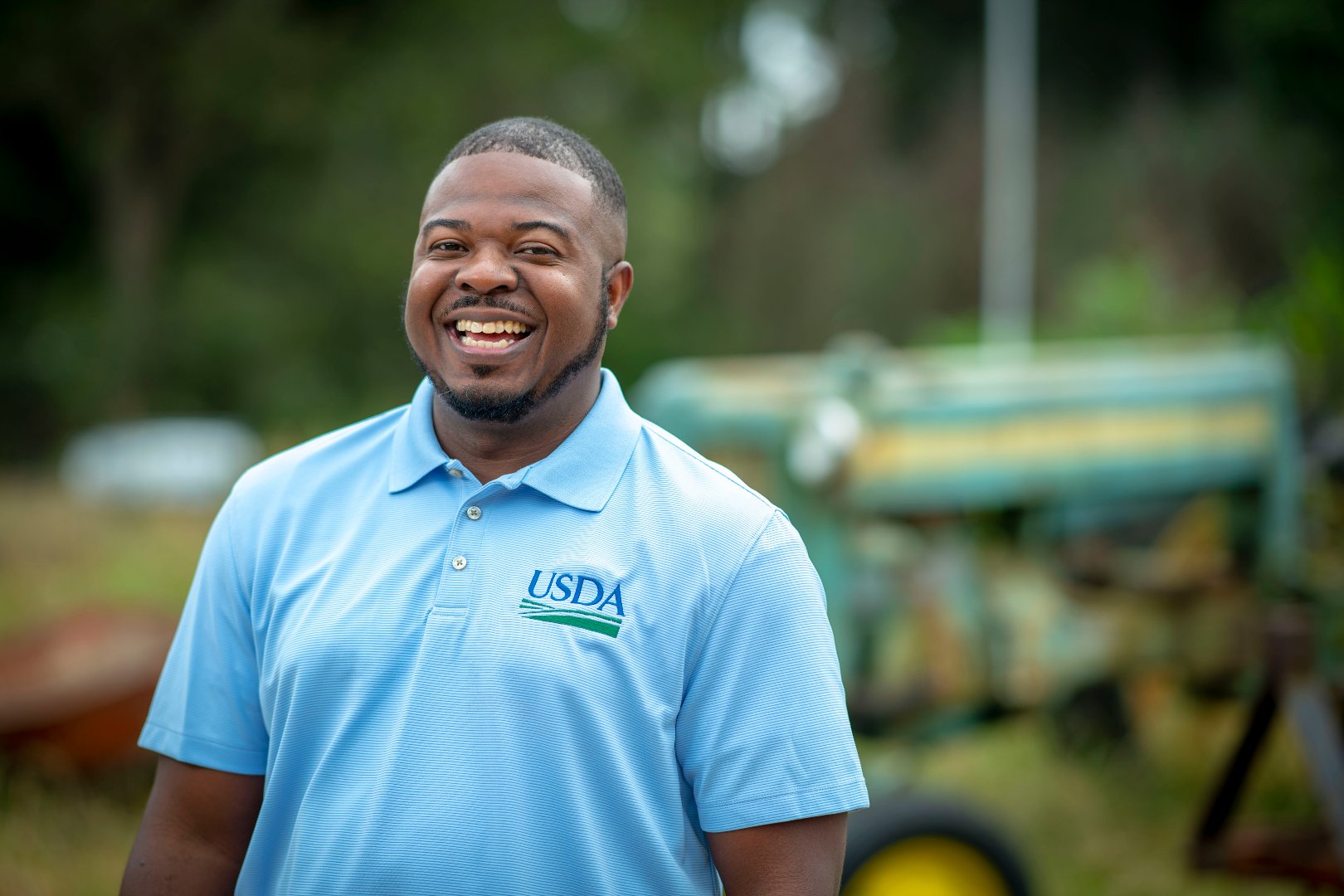 Photo by Preston Keres. Rodney Brooks is the beginning farmer regional coordinator for the U.S. Department of Agriculture’s (USDA) Farm Service Agency (FSA) in Leesburg, Georgia. He has been serving in this position since February 2016.