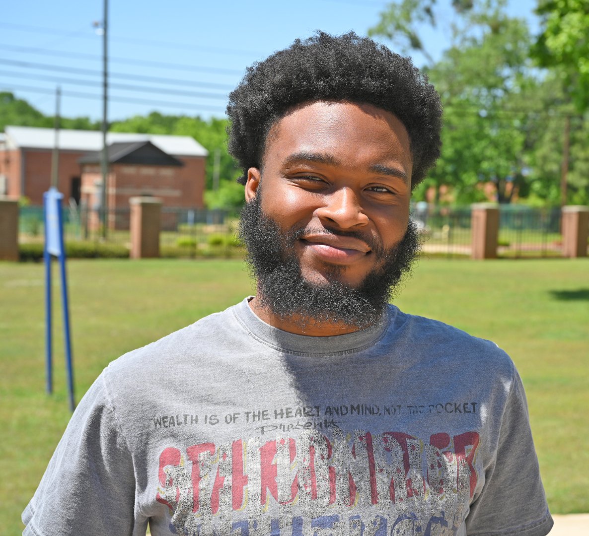 Dartavious Pearson, a native of Dadeville, Alabama, will graduate from Fort Valley State University May 14, with a degree in food and nutrition.