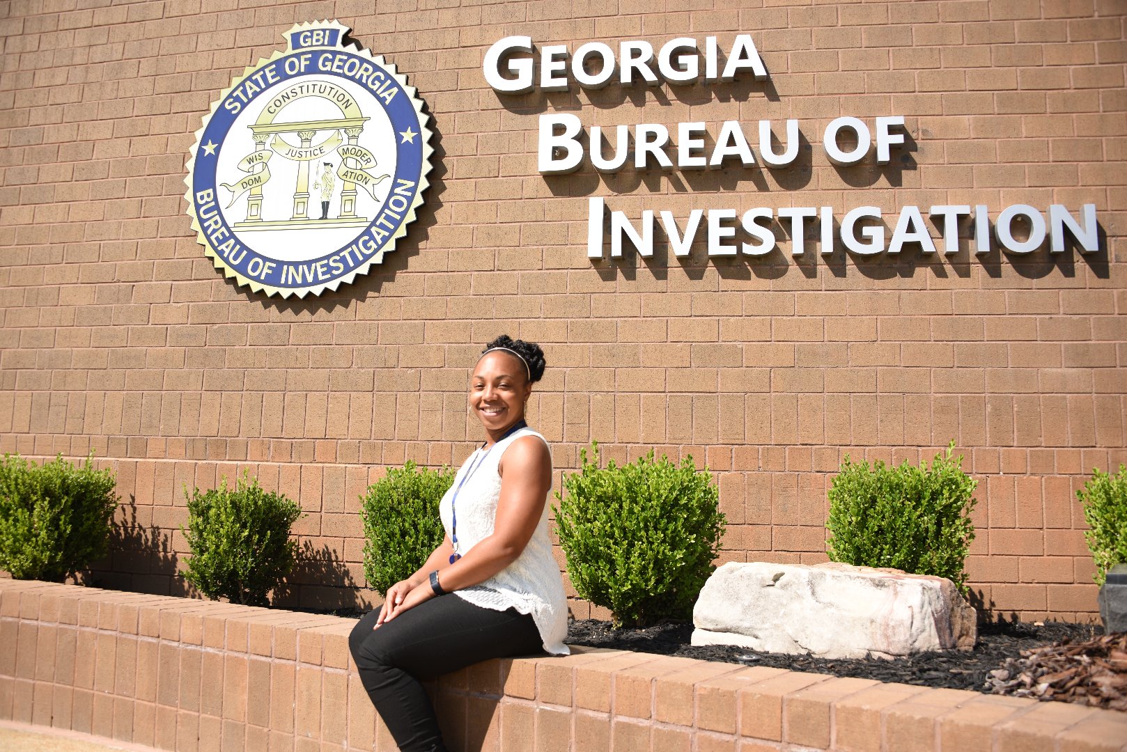 Carissa Jackson is a crime lab scientist at the Georgia Bureau of Investigation headquarters in Decatur, Georgia, where she has worked for a year.