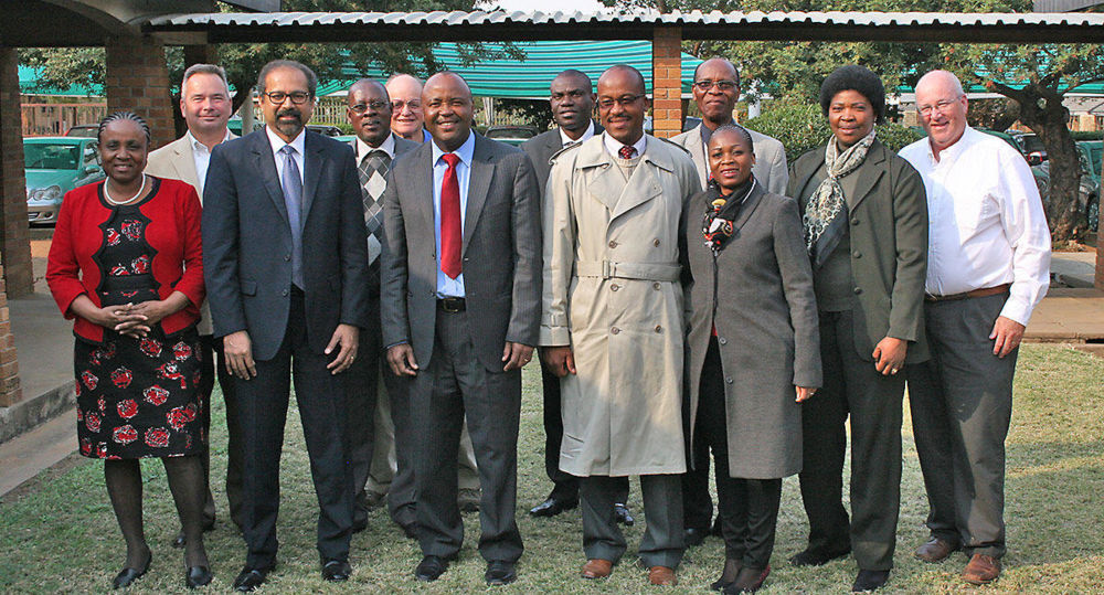 Dr. Govind Kannan, dean of Fort Valley State University’s College of Agriculture, Family Sciences and Technology, along with Dr. George McCommon, head of FVSU’s Department of Veterinary Sciences and Public Health and Dr. Thomas Terrill, researcher and associate professor of animal sciences recently traveled to Botswana and South Africa to establish a study abroad program for veterinary sciences students.